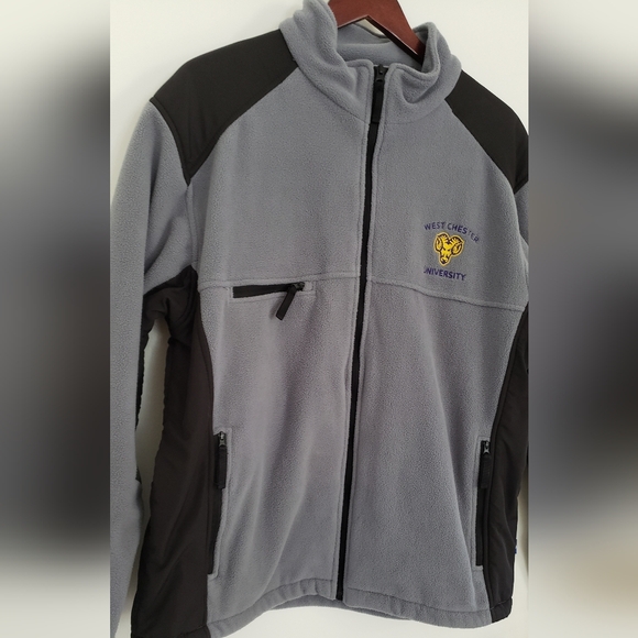 West Chester University Fleece Zip-Up Jacket Size L - Picture 8 of 15